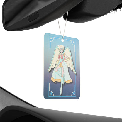 Space Warrior Saint Peter Car Air Freshener