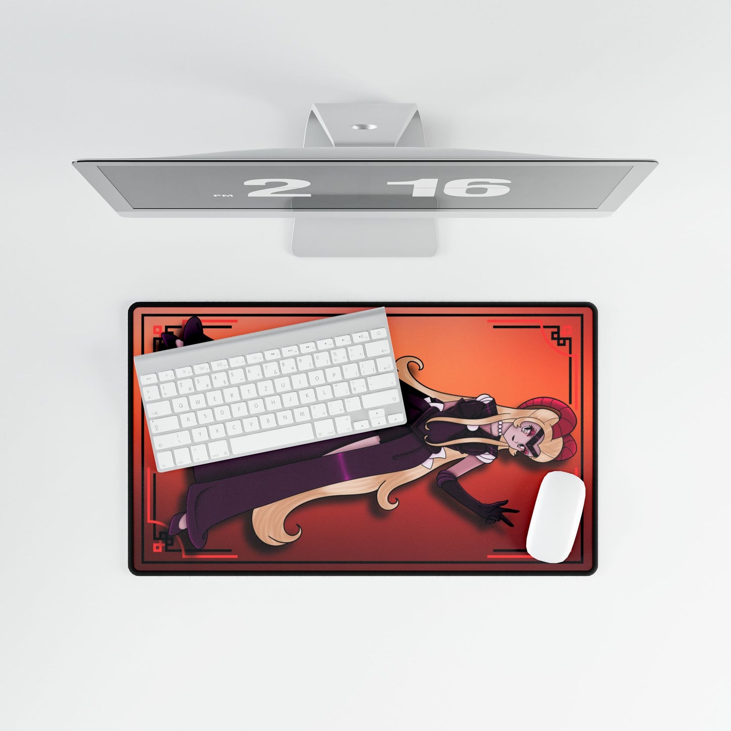 Space Warrior Lilith Desk Mats