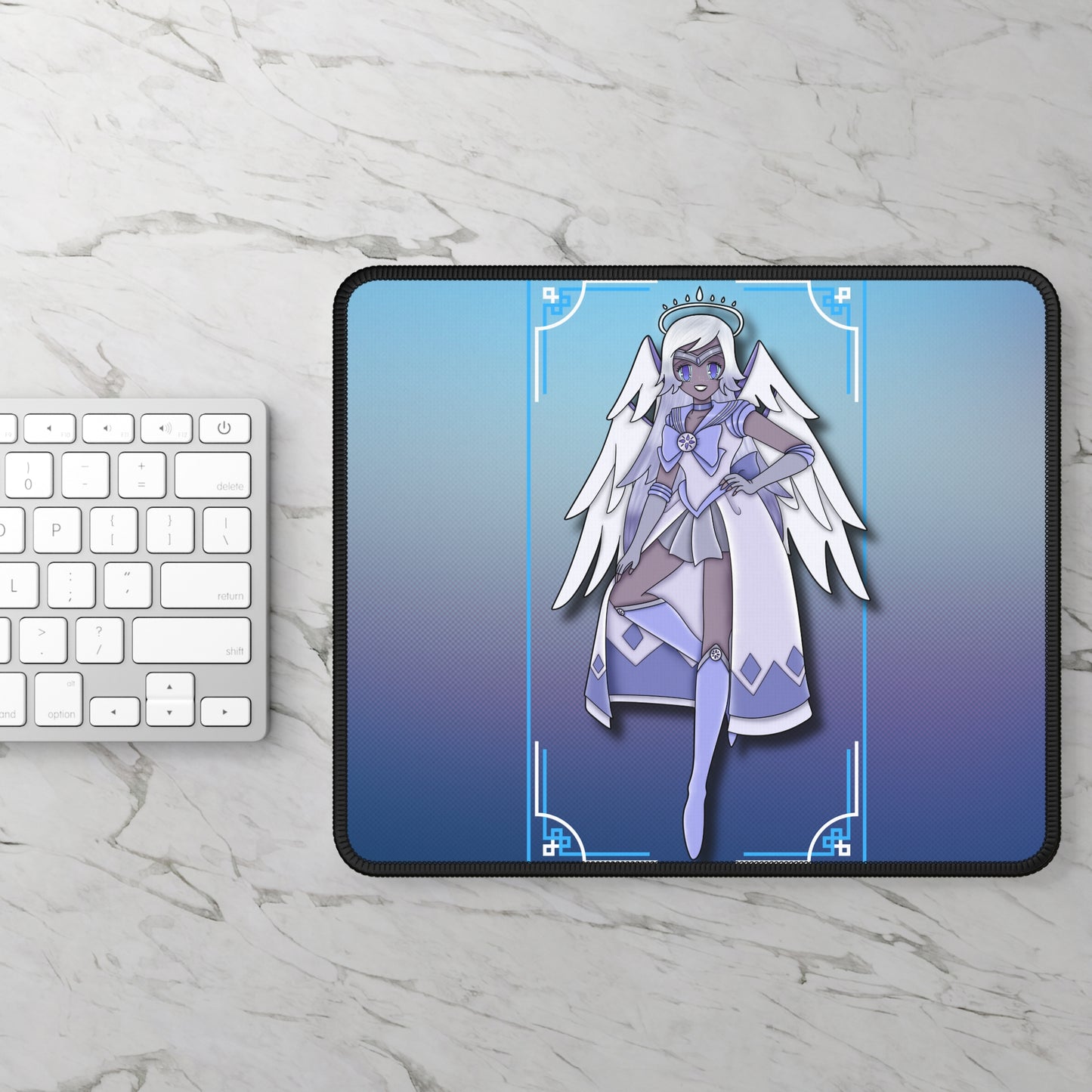 Space Warrior Emily Gaming Mouse Pad