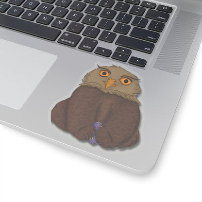 Owlbear Cub Kiss-Cut Stickers