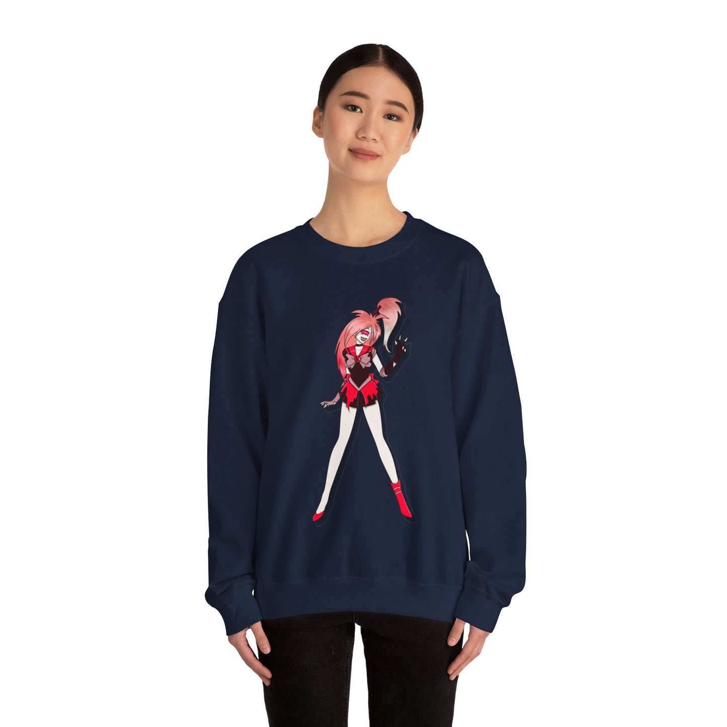 Space Warrior Cherri Bomb Heavy Blend™ Crewneck Sweatshirt