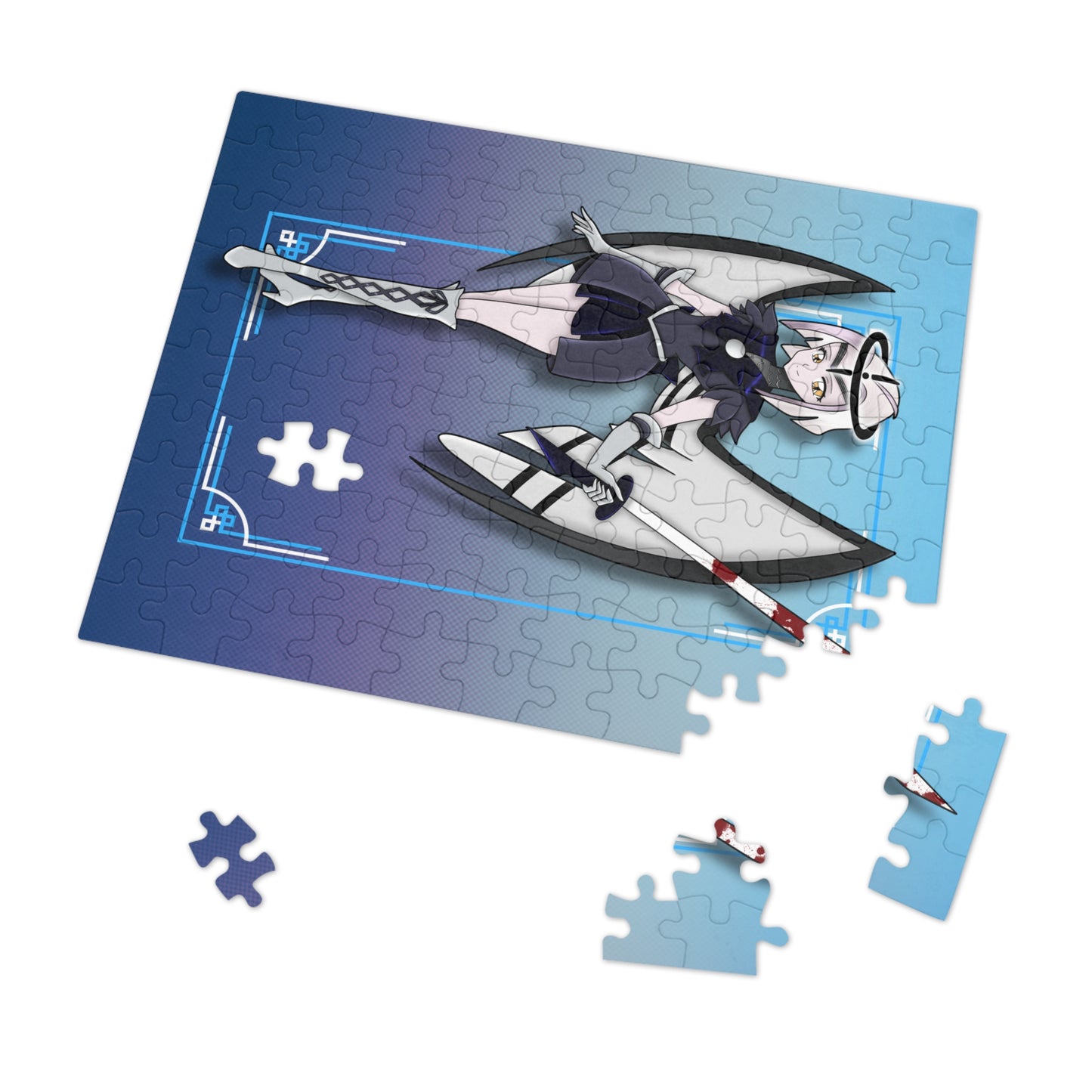 Space Warrior Lute Jigsaw Puzzle