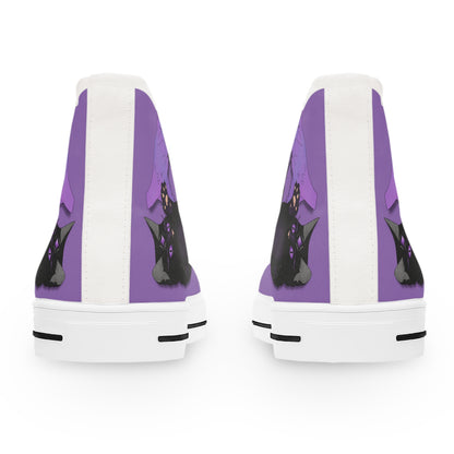 Winged Kitten Women's High Top Sneakers