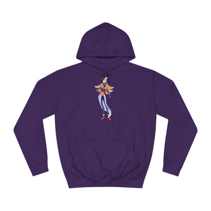 Space Warrior Sir Pentious College Hoodie