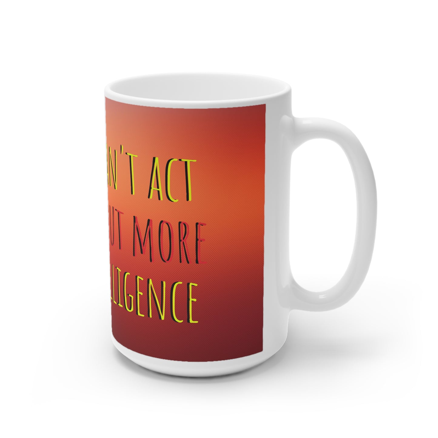 Space Warrior Zestial White Ceramic Mug, 11oz and 15oz