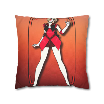 Space Warrior Charlie Spun Polyester Square Pillowcase