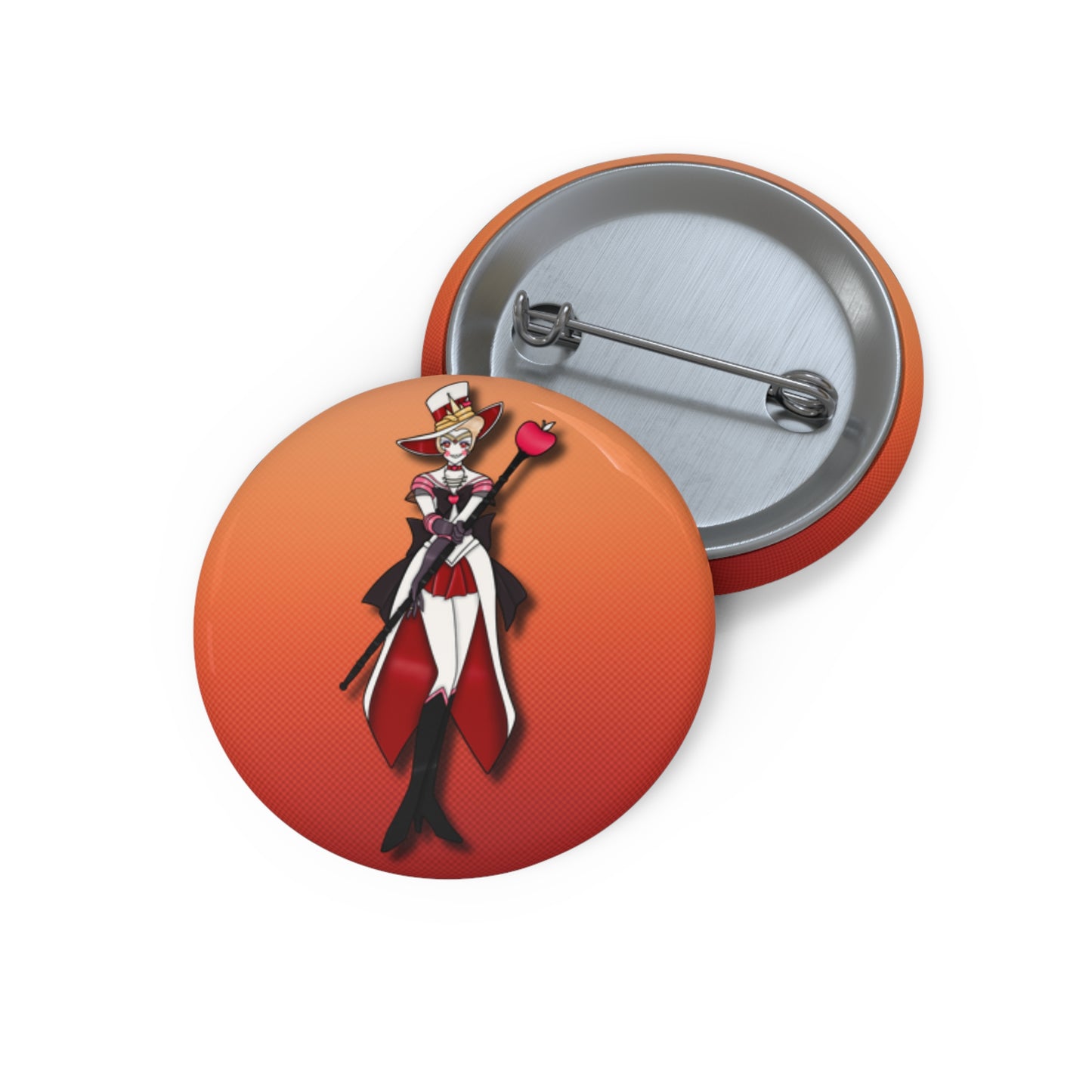 Space Warrior Lucifer Pin Button