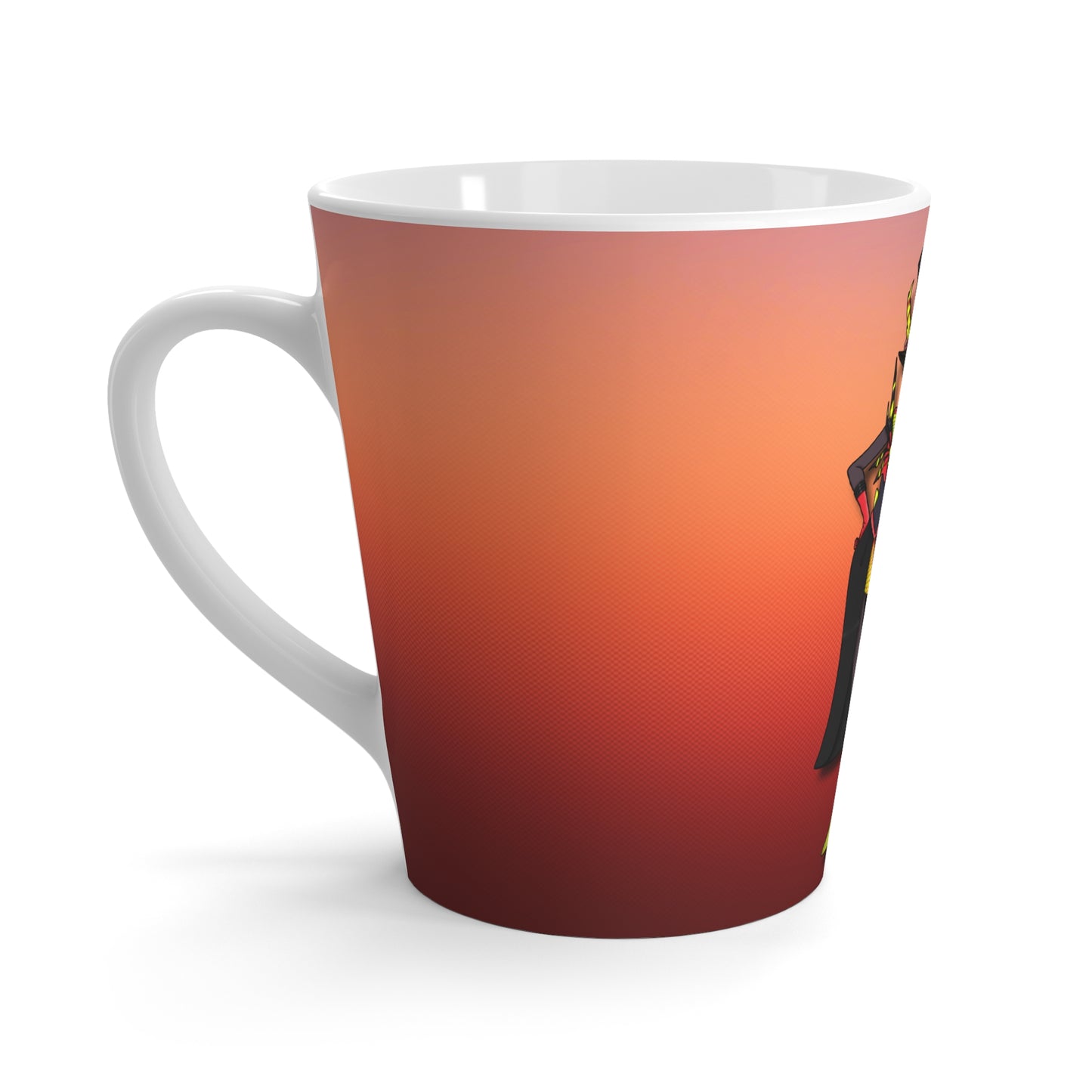 Space Warrior Zestial Latte Mug