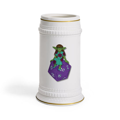 Goblin on a d20 Stein Mug