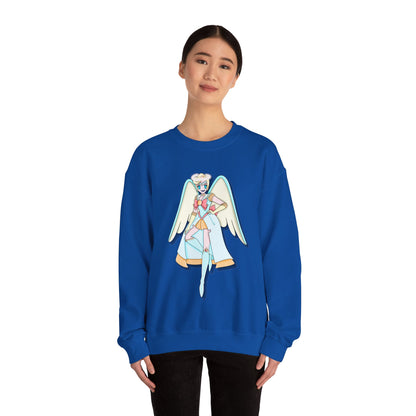 Space Warrior Saint Peter Heavy Blend™ Crewneck Sweatshirt