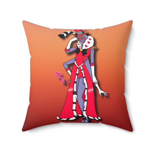 Space Warrior Valentino Spun Polyester Square Pillow