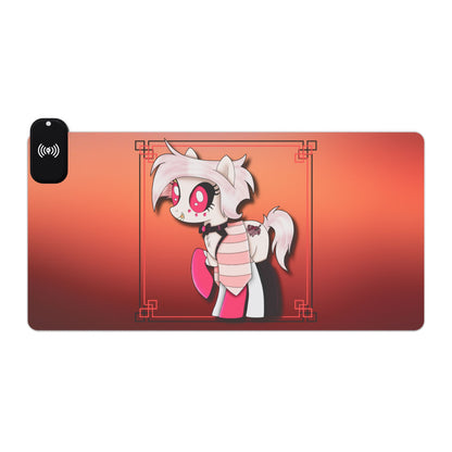 Pony Angel Dust LED Gaming Mouse Pad