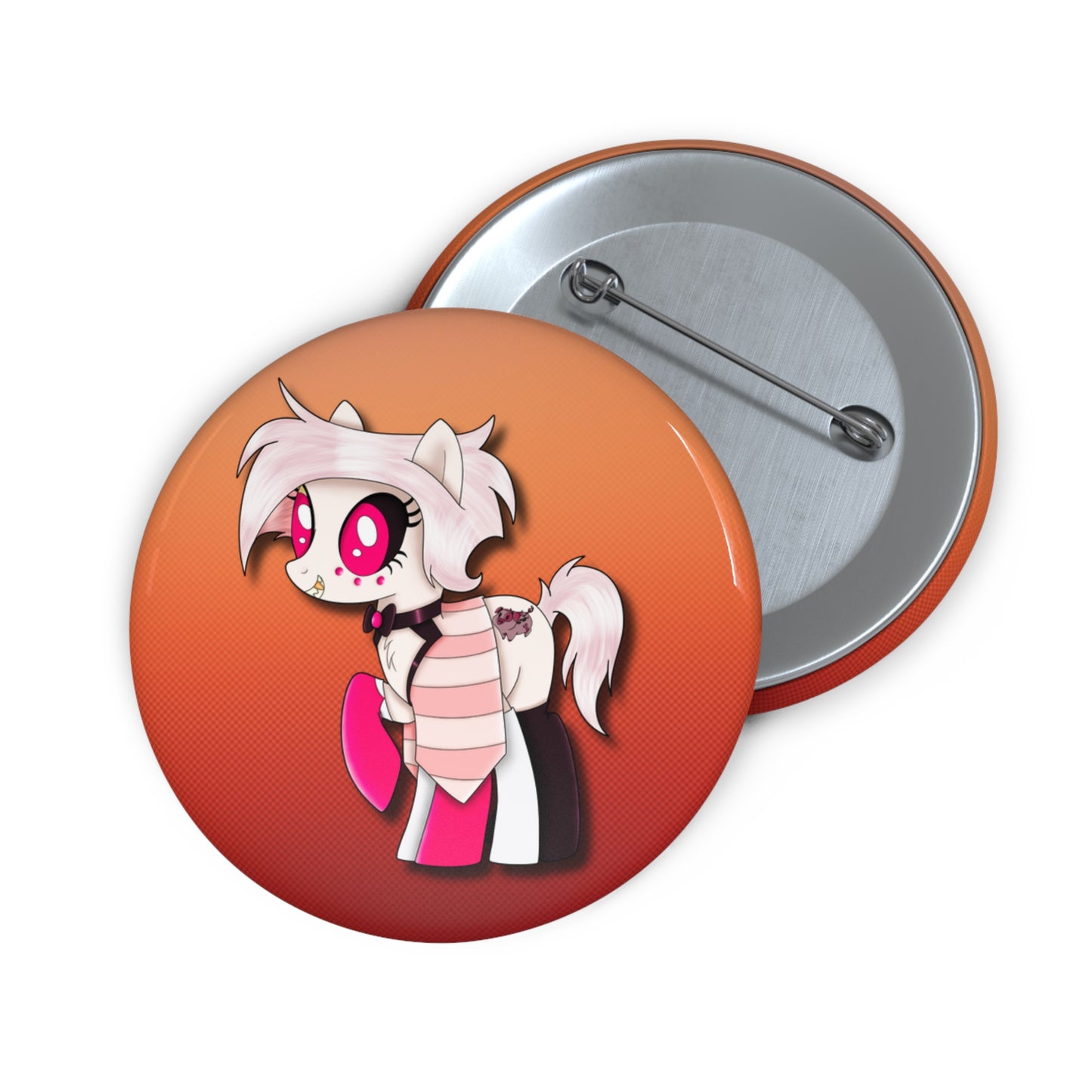 Pony Angel Dust Pin Buttons