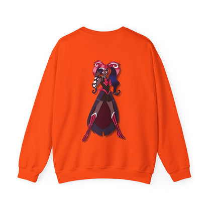 Space Warrior Velvette Heavy Blend™ Crewneck Sweatshirt