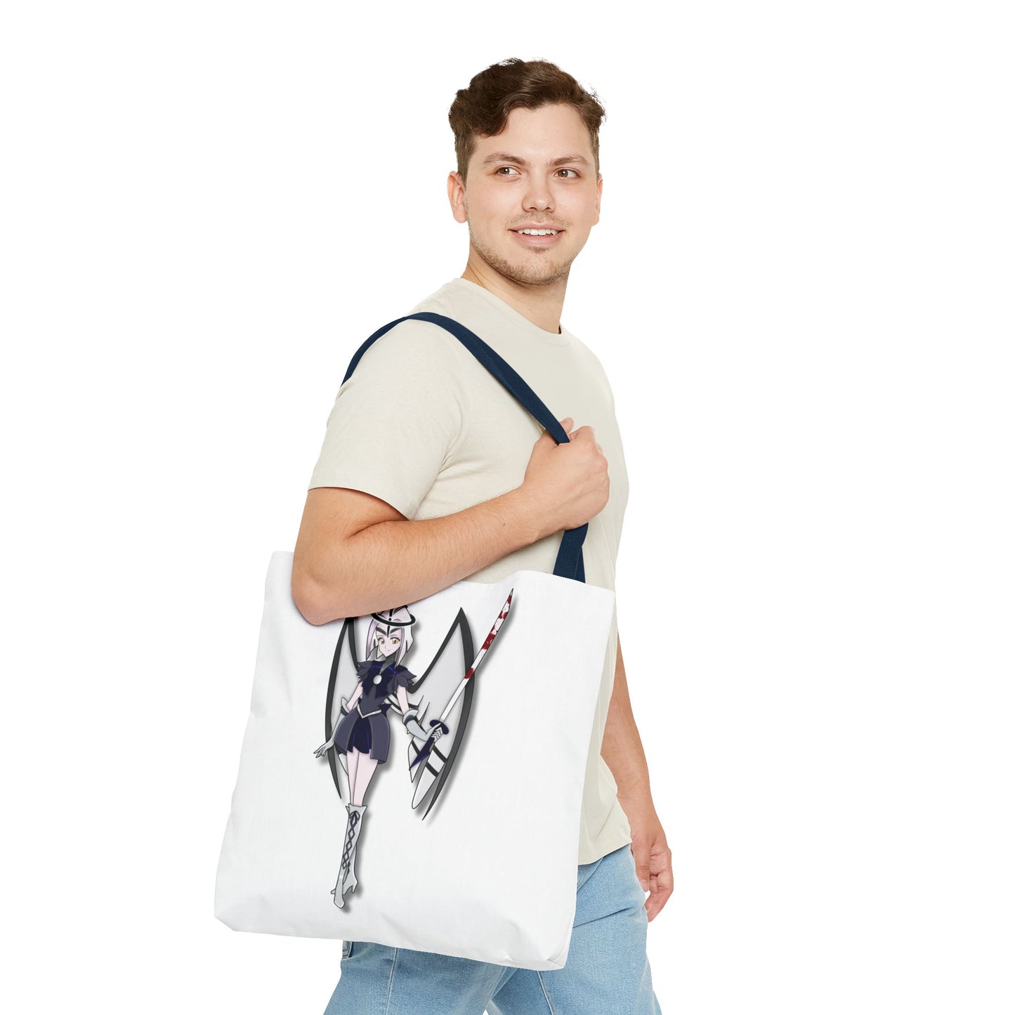 Space Warrior Lute Tote Bag (AOP)