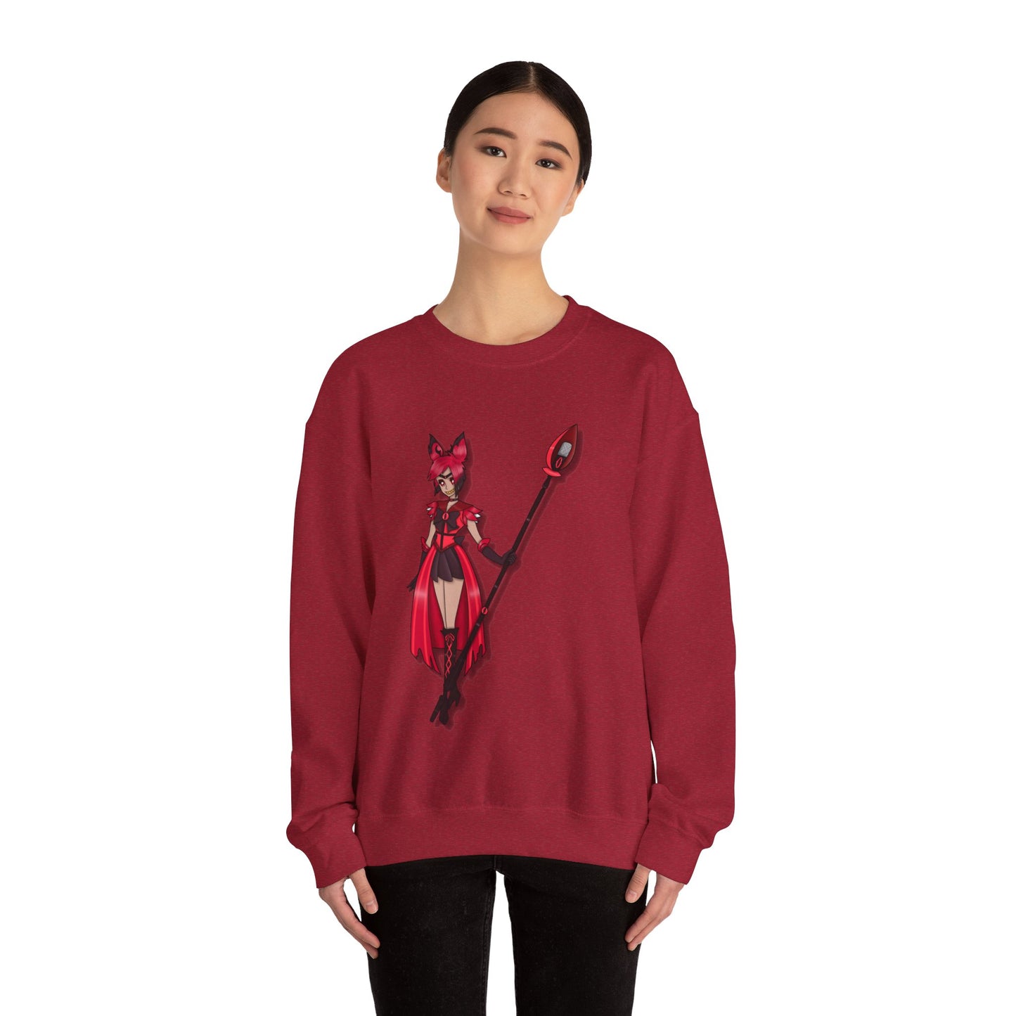 Space Warrior Alastor Heavy Blend™ Crewneck Sweatshirt