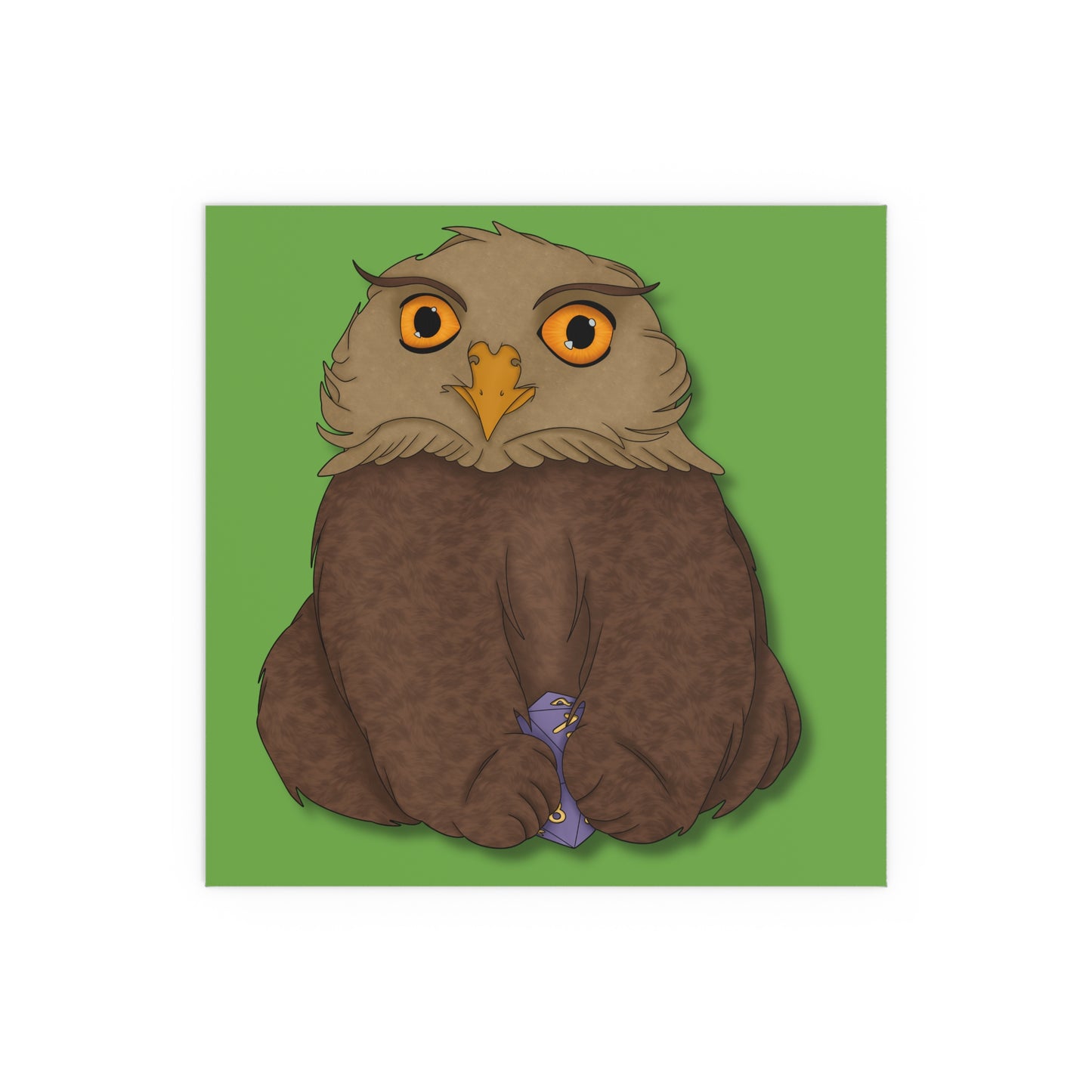 Owlbear Cub Indoor and Outdoor Silk Posters