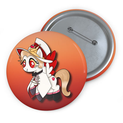 Pony Lucifer Custom Pin Buttons