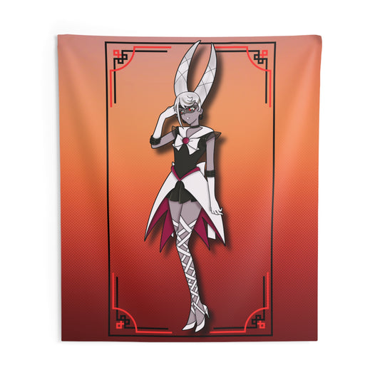 Space Warrior Carmilla Indoor Wall Tapestries