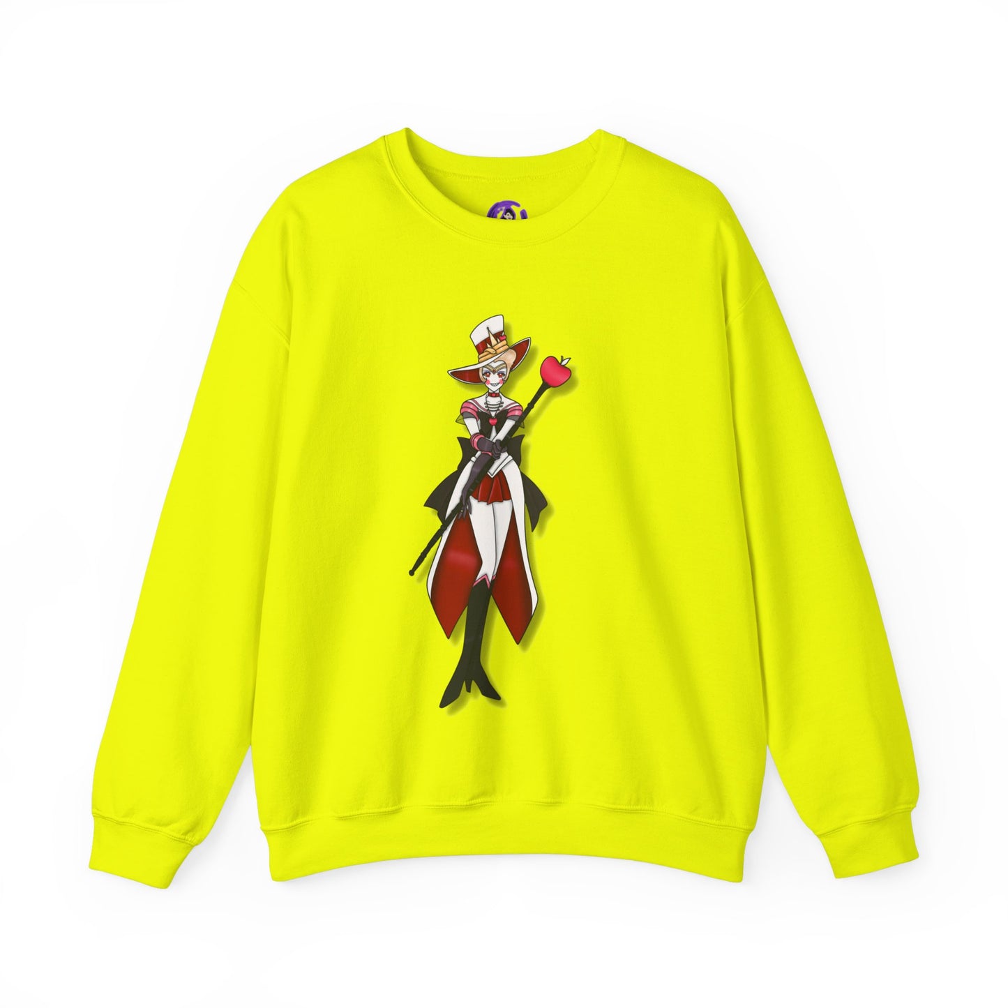 Space Warrior Lucifer Heavy Blend™ Crewneck Sweatshirt