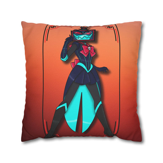 Space Warrior Vox Spun Polyester Square Pillowcase