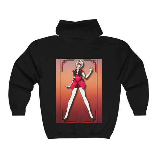 Space Warrior Charlie Unisex Heavy Blend™ Full Zip Hooded Sweatshirt