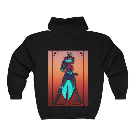 Space Warrior Vox Unisex Heavy Blend™ Full Zip Hooded Sweatshirt