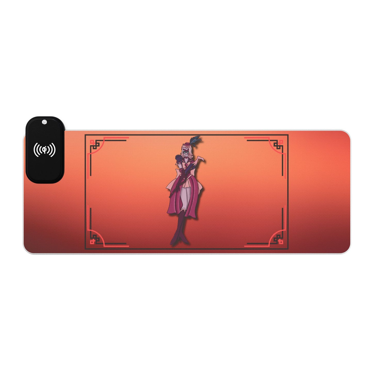 Space Warrior Susan LED Gaming Mouse Pad