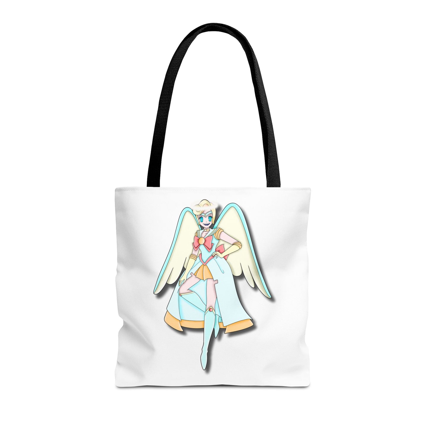 Space Warrior Saint Peter Tote Bag