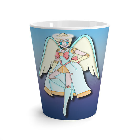 Space Warrior Saint Peter Latte Mug