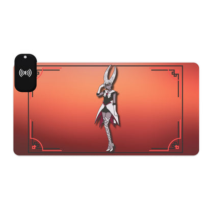 Space Warrior Carmilla LED Gaming Mouse Pad