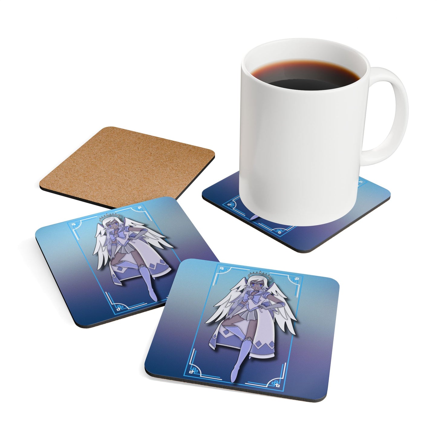 Space Warrior Emily Corkwood Coaster Set