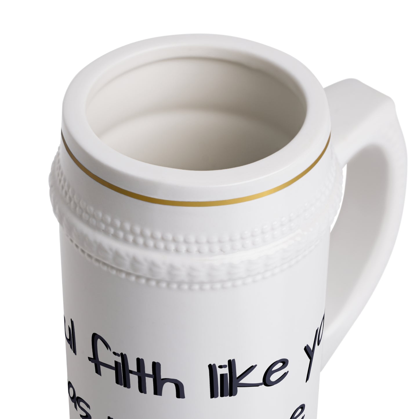 Space Warrior Lute Stein Mug