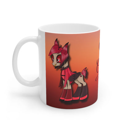 Pony Alastor White Ceramic Mug