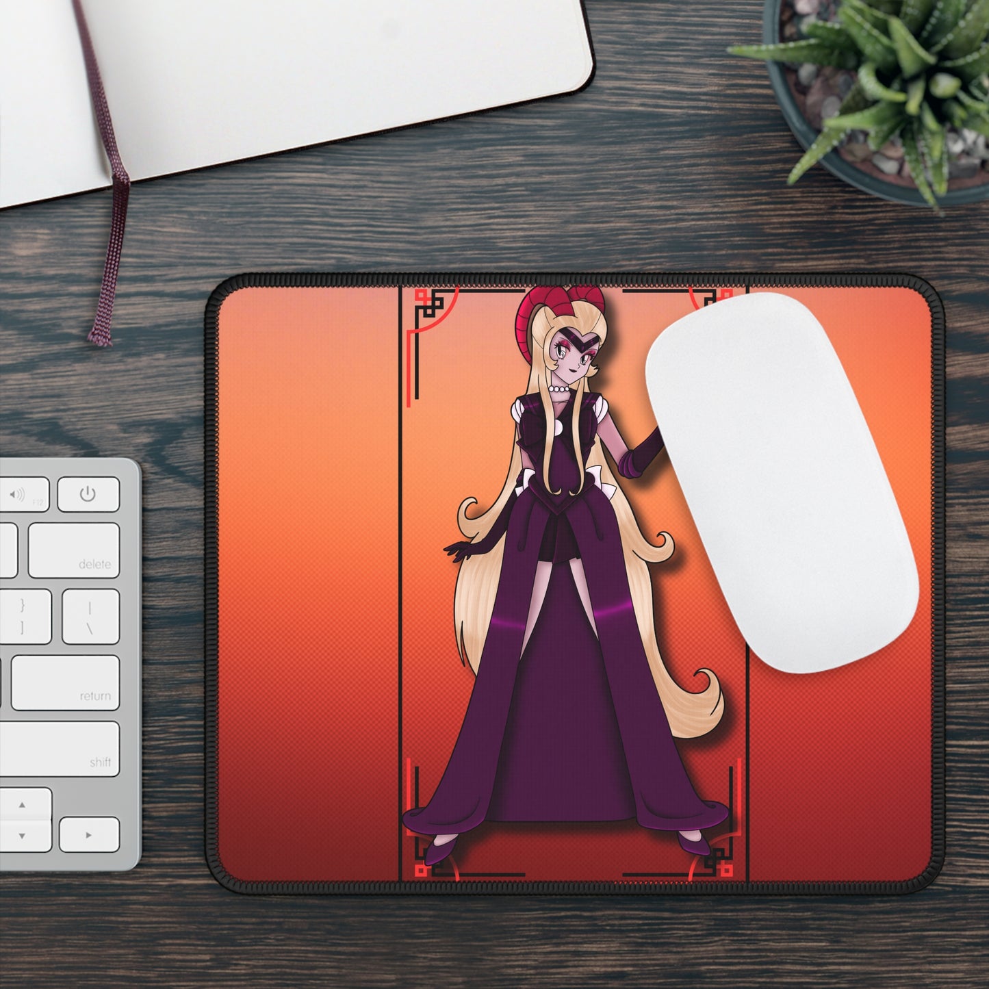 Space Warrior Lilith Gaming Mouse Pad