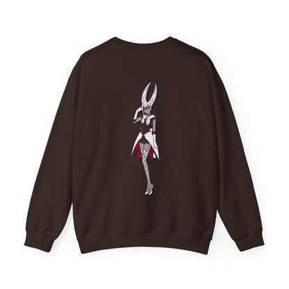 Space Warrior Carmilla Heavy Blend™ Crewneck Sweatshirt