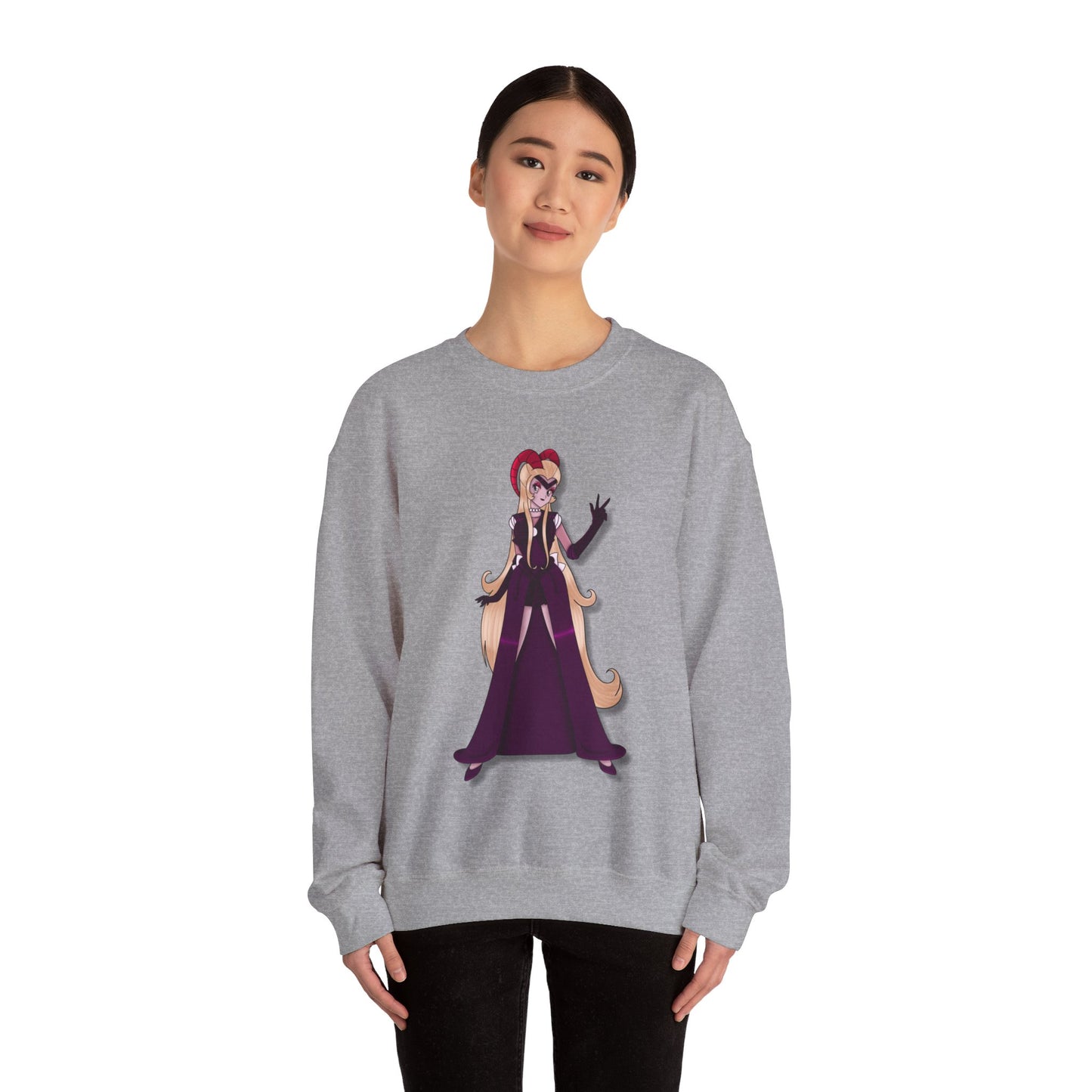 Space Warrior Lilith Heavy Blend™ Crewneck Sweatshirt