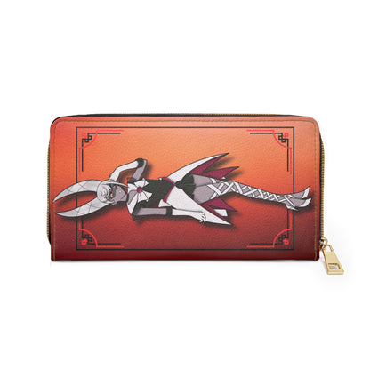 Space Warrior Carmilla Zipper Wallet