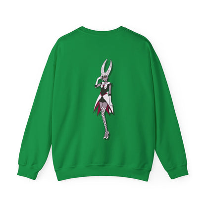 Space Warrior Carmilla Heavy Blend™ Crewneck Sweatshirt