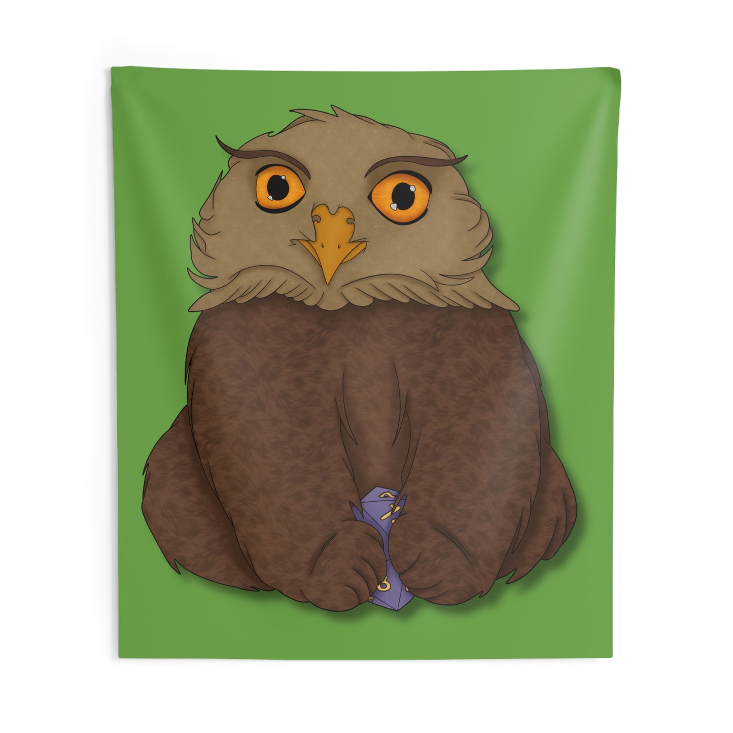 Owlbear Cub Indoor Wall Tapestries