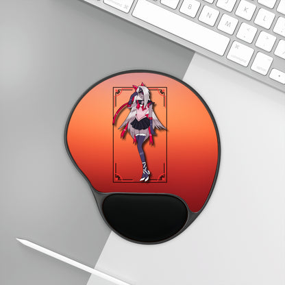 Space Warrior Vaggie Mouse Pad With Wrist Rest