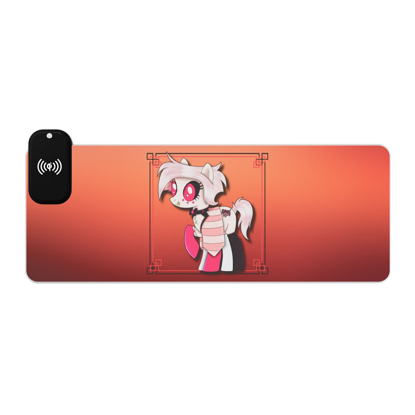 Pony Angel Dust LED Gaming Mouse Pad