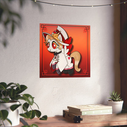 Pony Lucifer Matte Vertical Posters