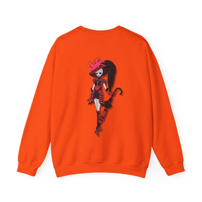 Space Warrior Rosie Heavy Blend™ Crewneck Sweatshirt