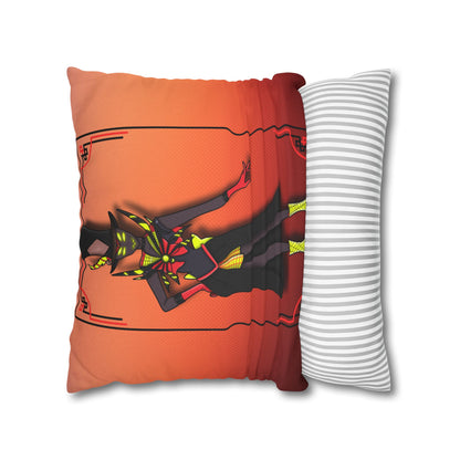 Space Warrior Zestial Spun Polyester Square Pillowcase