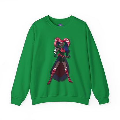 Space Warrior Velvette Heavy Blend™ Crewneck Sweatshirt