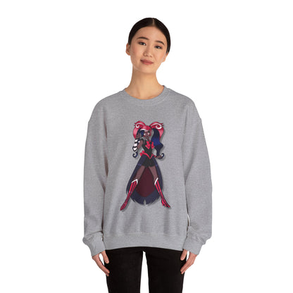 Space Warrior Velvette Heavy Blend™ Crewneck Sweatshirt