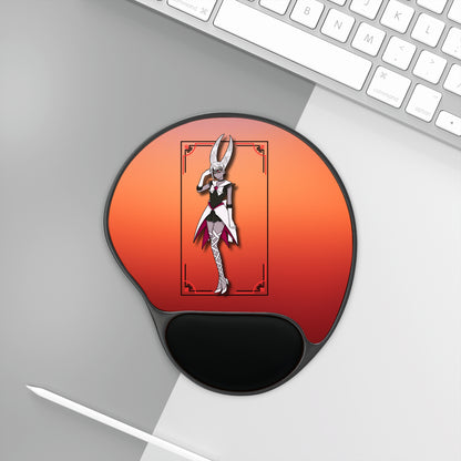 Space Warrior Carmilla Mouse Pad With Wrist Rest