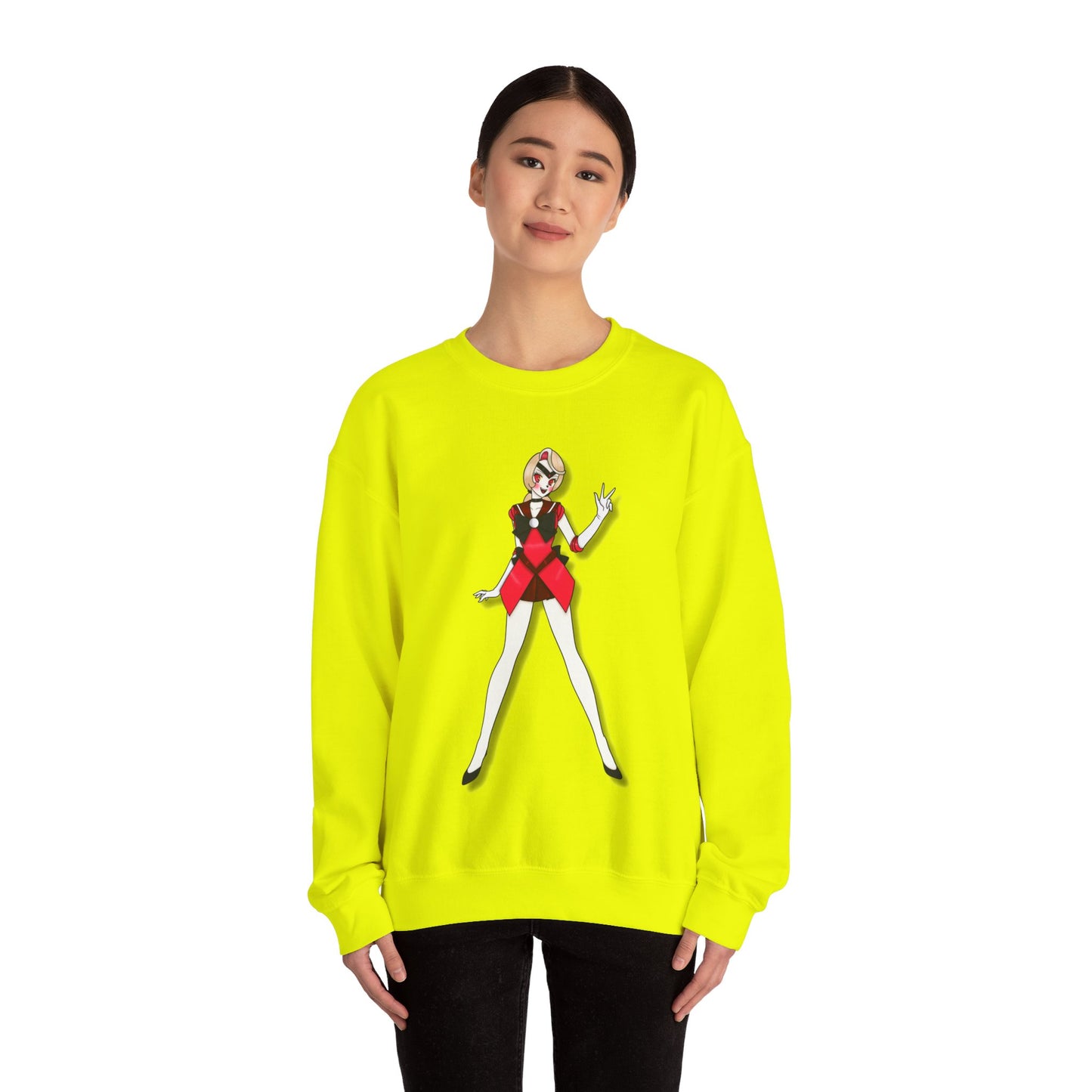 Space Warrior Charlie Heavy Blend™ Crewneck Sweatshirt