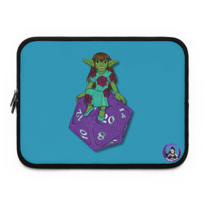 Goblin on a d20 Laptop Sleeve